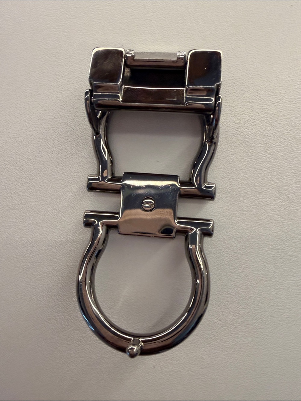 Salvatore Ferragamo Silver Gancini belt buckle - Picture 2 of 11